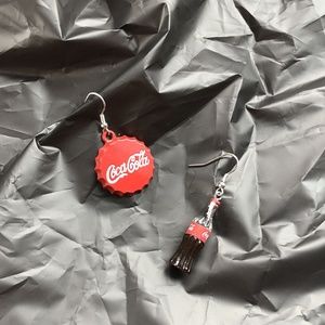 Coke Bottle&Cap Earring